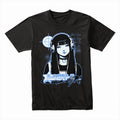 Neo-Noir Y2K Rebel Girl Tee