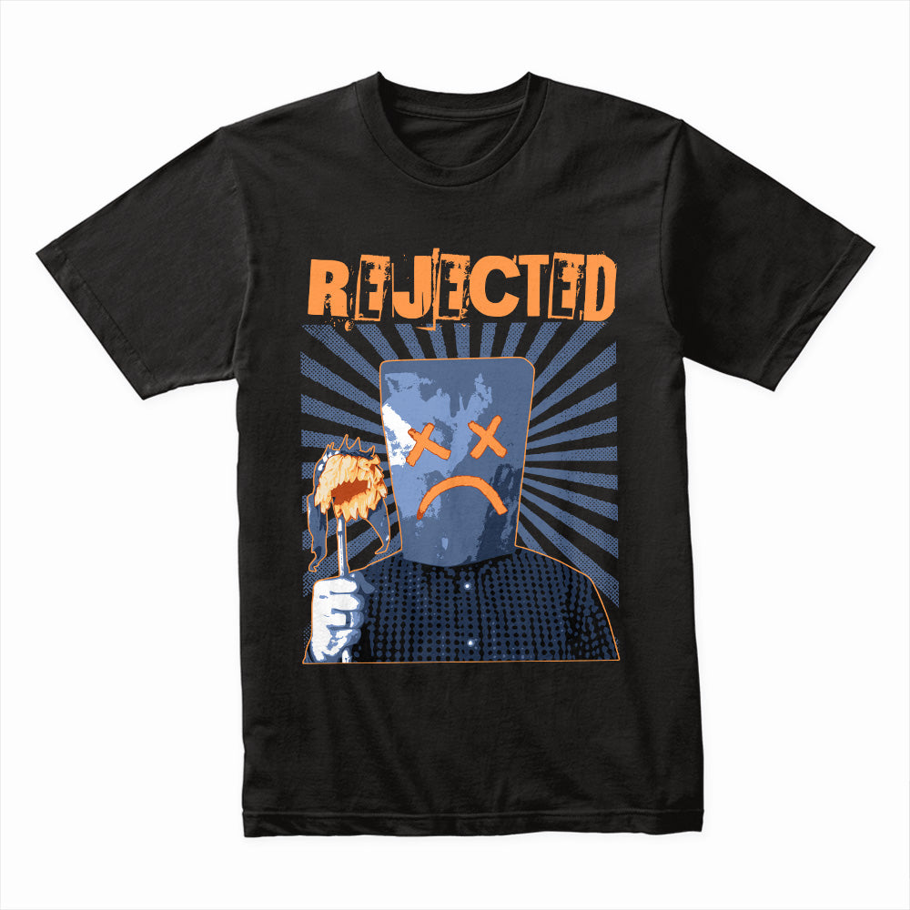 Rejected" Distressed Graphic Tee