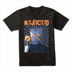 Rejected" Distressed Graphic Tee