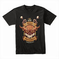 Skull Motorbike: Flame Rider Est. 2022 Graphic Tee
