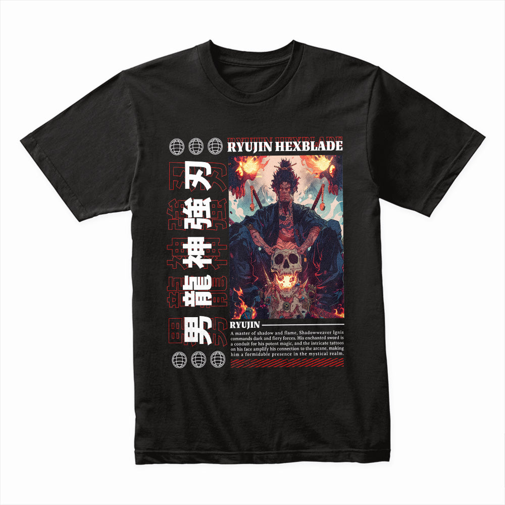 Ryujin Hexblade: Shadow Weaver's Flame Tee