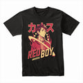 Red Boy Universe Anime Style T-Shirt
