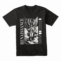 Renaissance Legacy: Ascending Angelic Grace Tee
