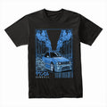 Downhill Touge Racer T-Shirt – Night Drift Forest Run Edition