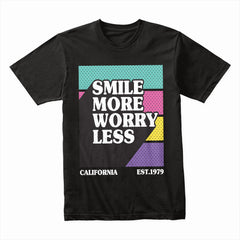 Smile More: Retro California Vibes Tee