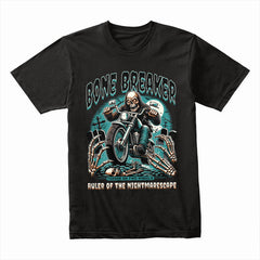 Bone Breaker Biker T-Shirt – Ruler of the Nightmarescape