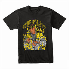 Turn Up On A Hater Flame Rap Tee