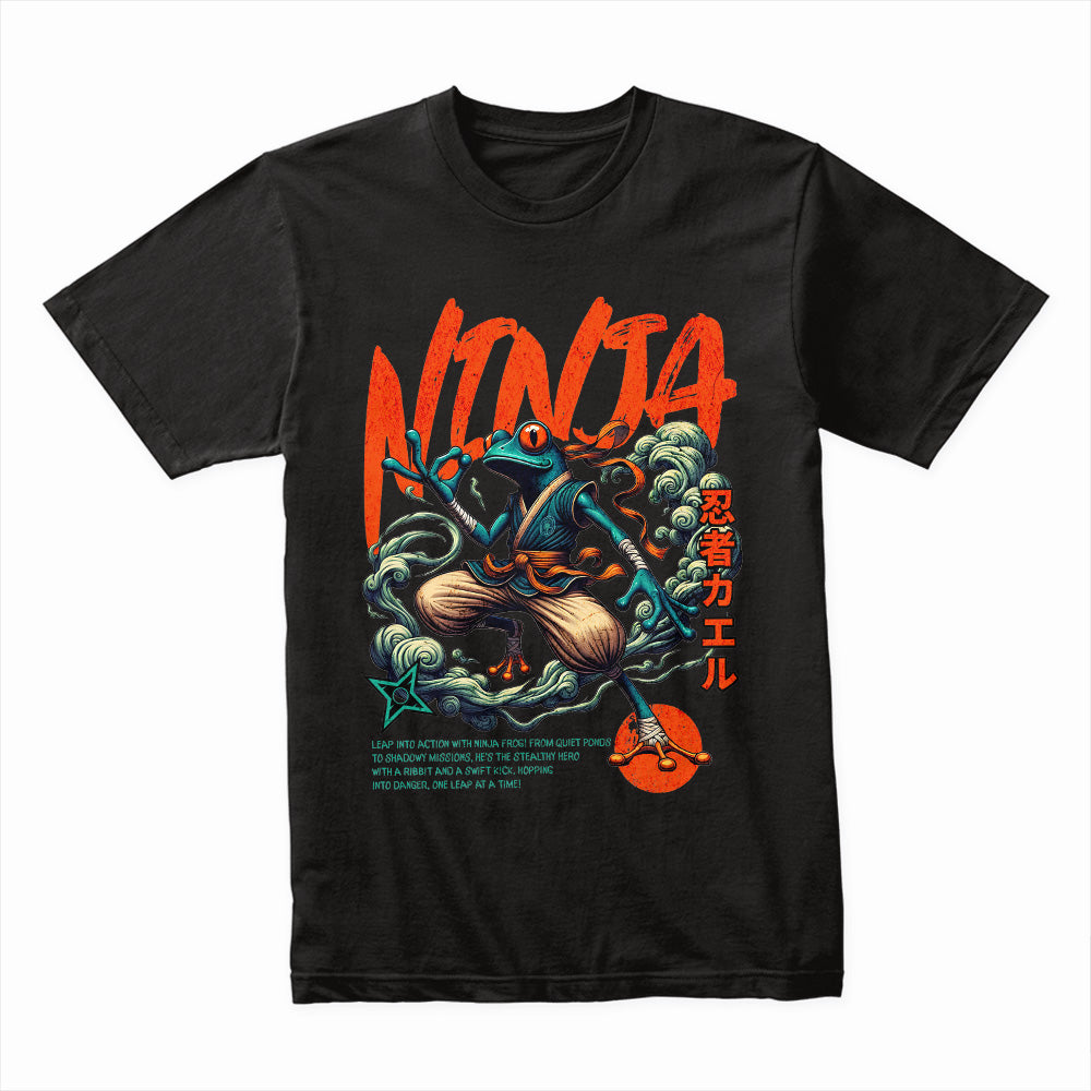 Shadow Leap: Ninja Frog Warrior Tee