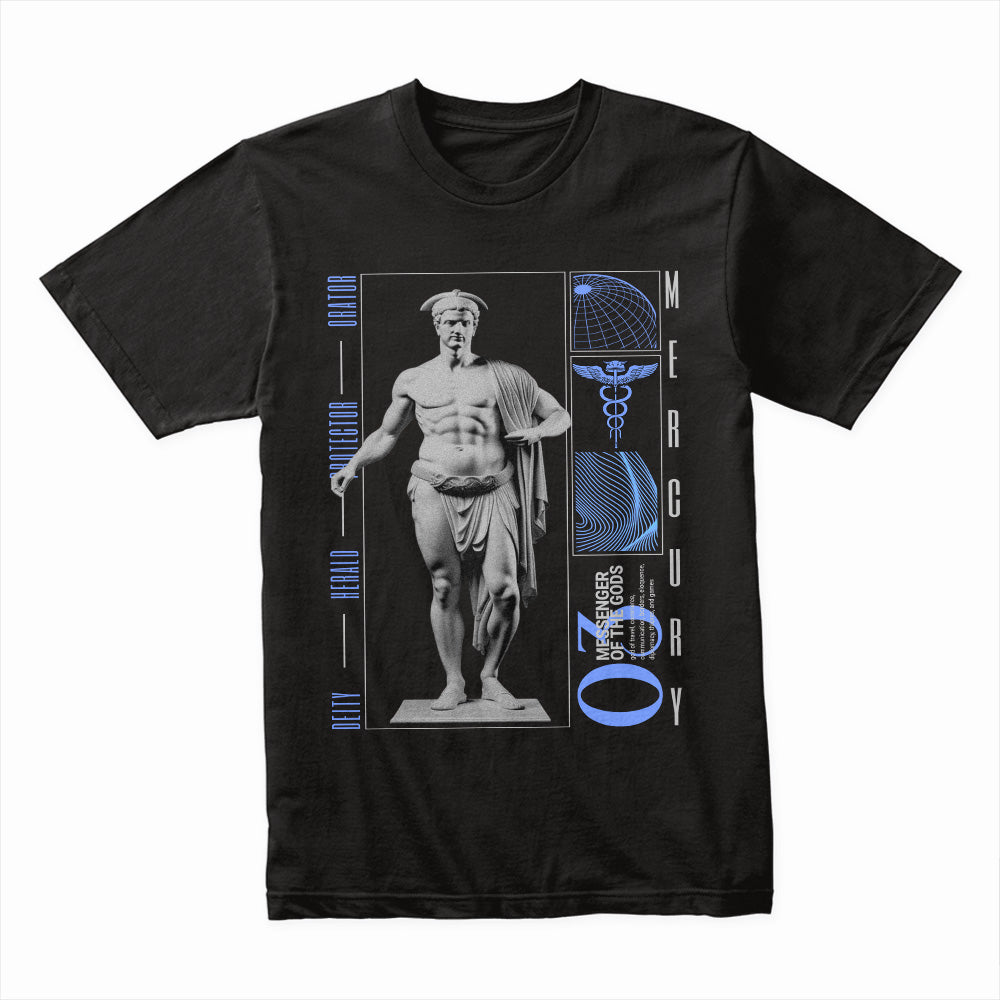 Messenger of the Gods: Mercury Neo-Classic Tee