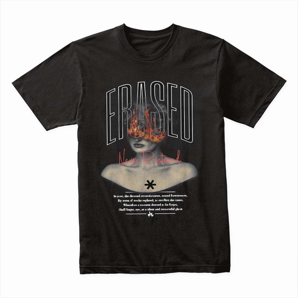Erased, Never Restored: Echoes of Memory Tee