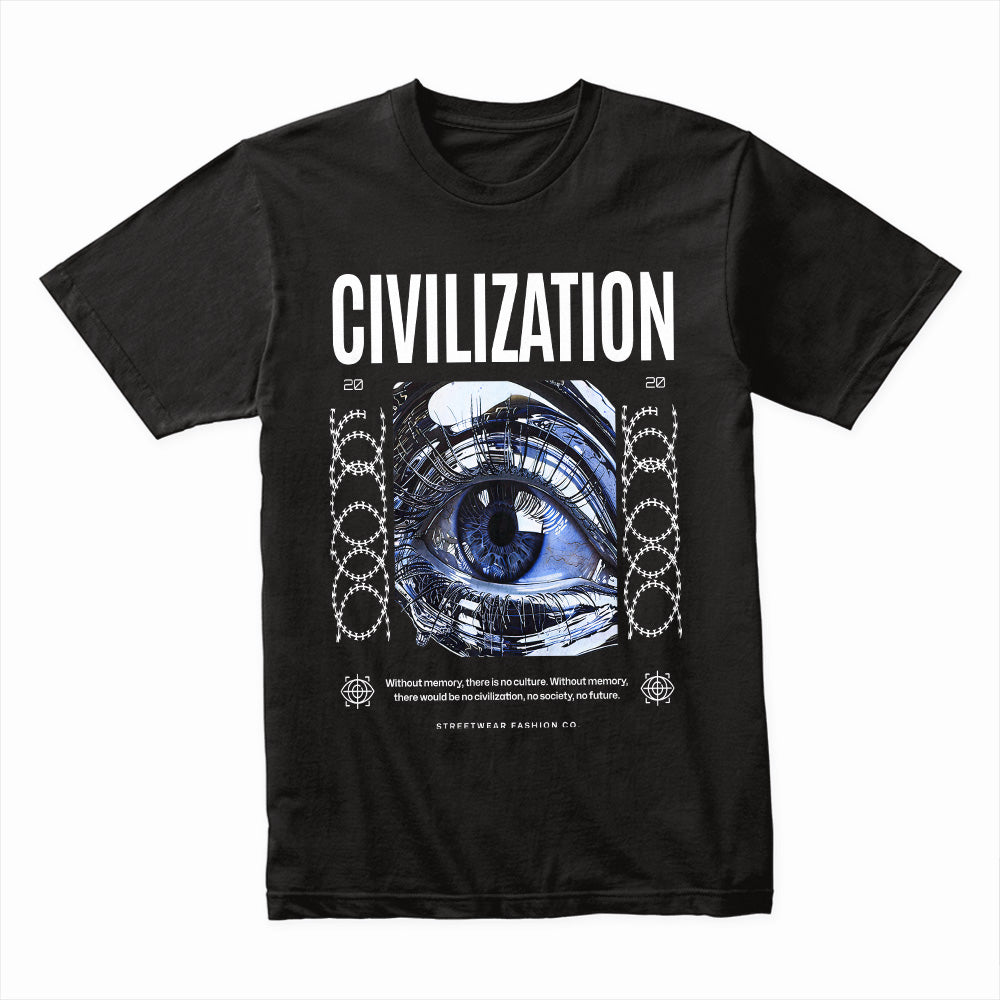 Memory’s Eye: Civilization Streetwear Tee