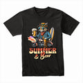 Summer & Beer Biker T-Shirt – Ride, Relax & Enjoy the Vibes