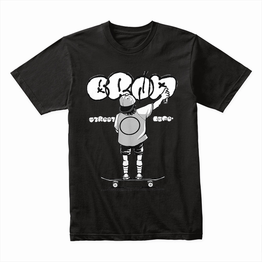 Urban Tagger: Street Life Graffiti Tee