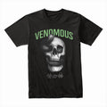 Venomous Embrace: Serpent & Skull Strike Tee