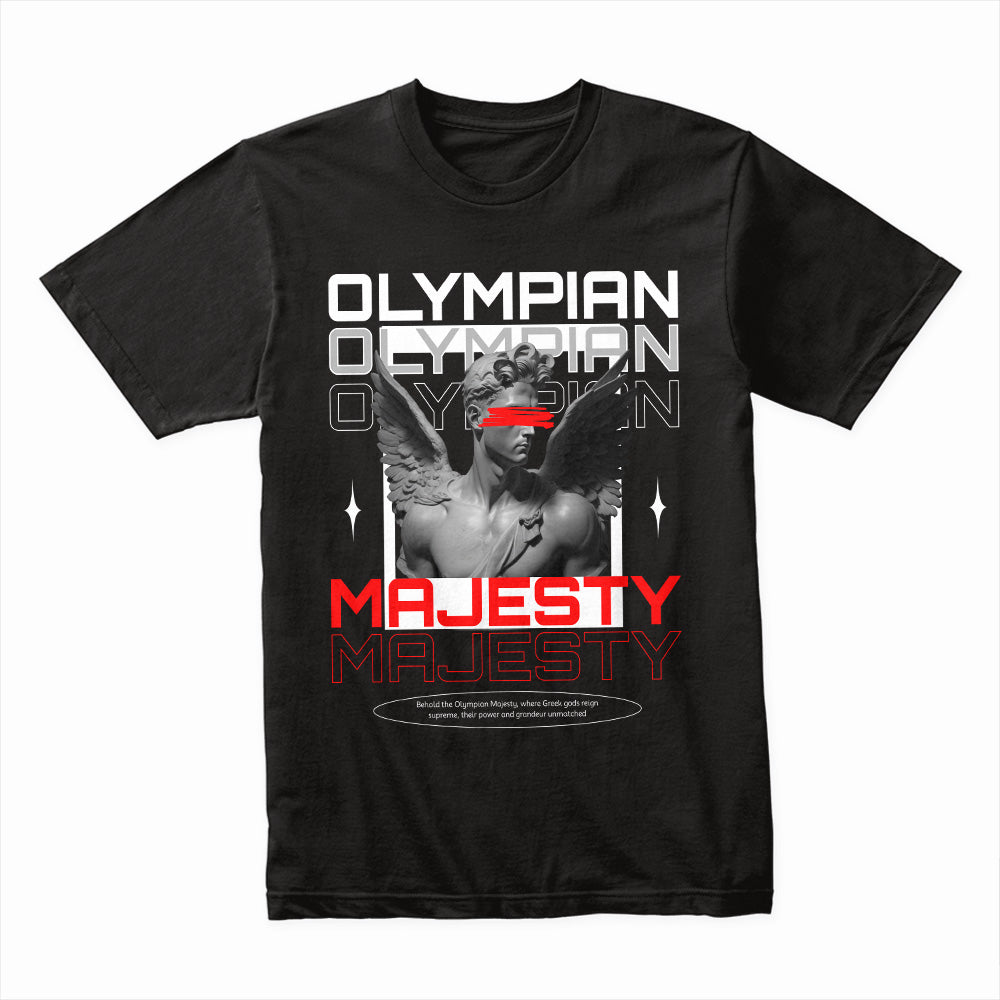 Olympian Majesty: Neo-Classical Power Tee