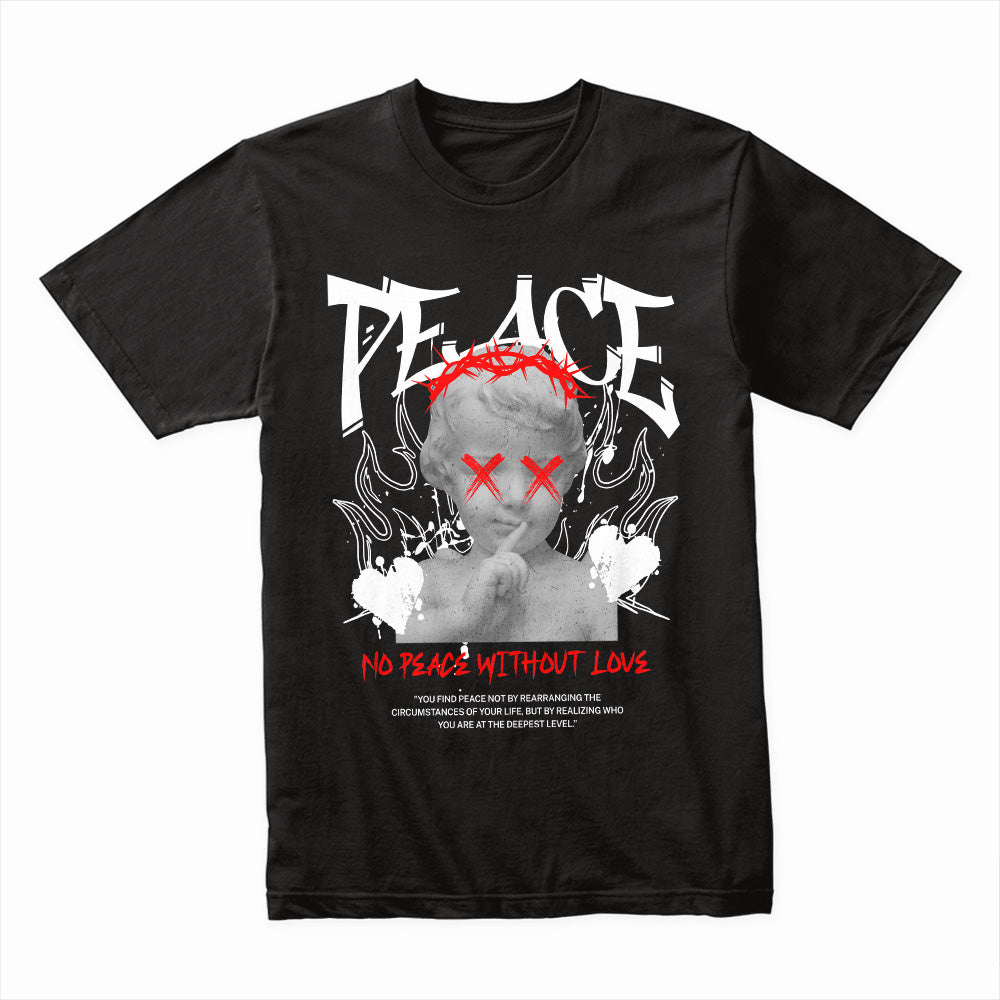 No Peace Without Love: Rebel Angel Tee