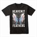 Heavenly Feathers: Angelic Winged Elegance Tee