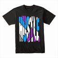 Color Block Hustle: Bold Ambition Tee
