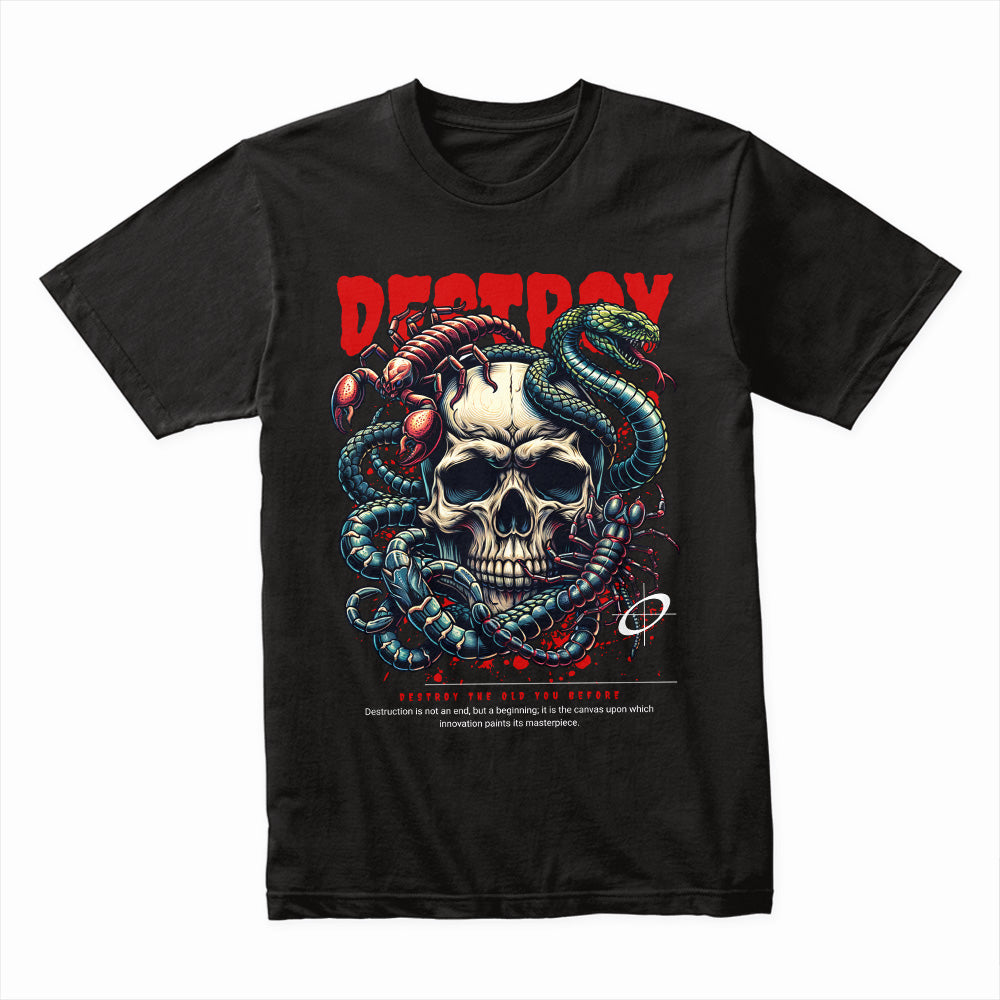 Destroy & Rebuild: Venom Skull Tee