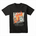 Burning Ambition: Money on Fire Statement Tee