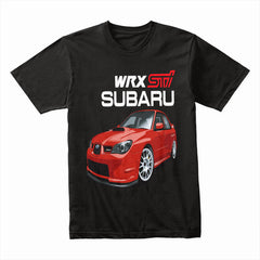 Subaru WRX STI Red Edition T-Shirt – Rally Legend Style