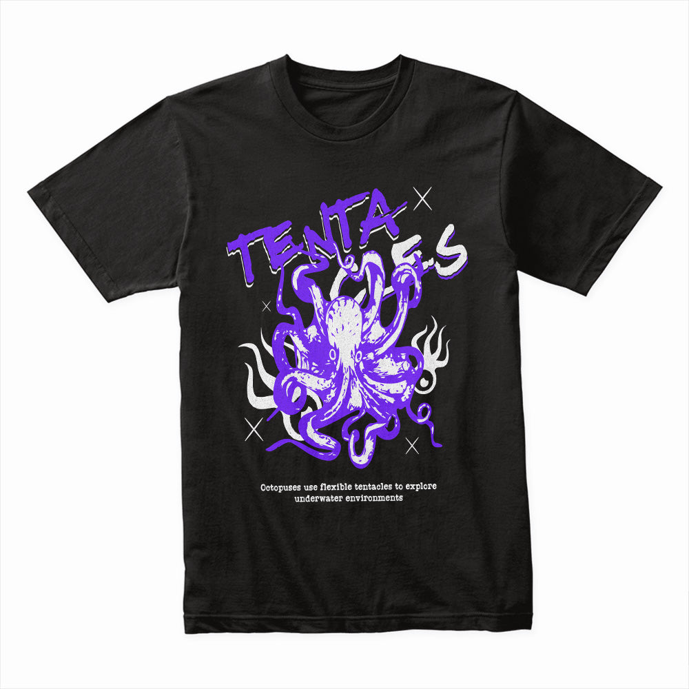 Tentacles of Exploration" Deep Sea Octopus Tee