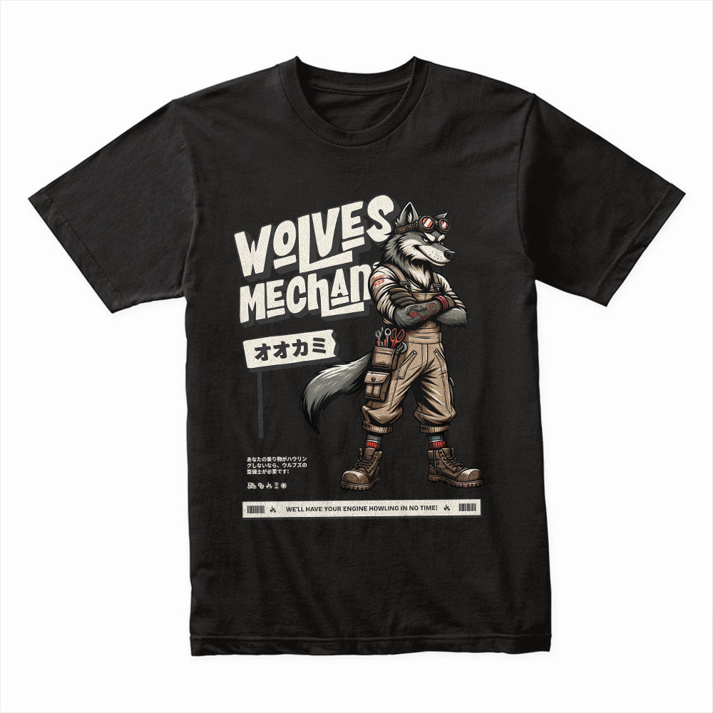 Alpha Tune: Wolves Mechanic Garage Tee