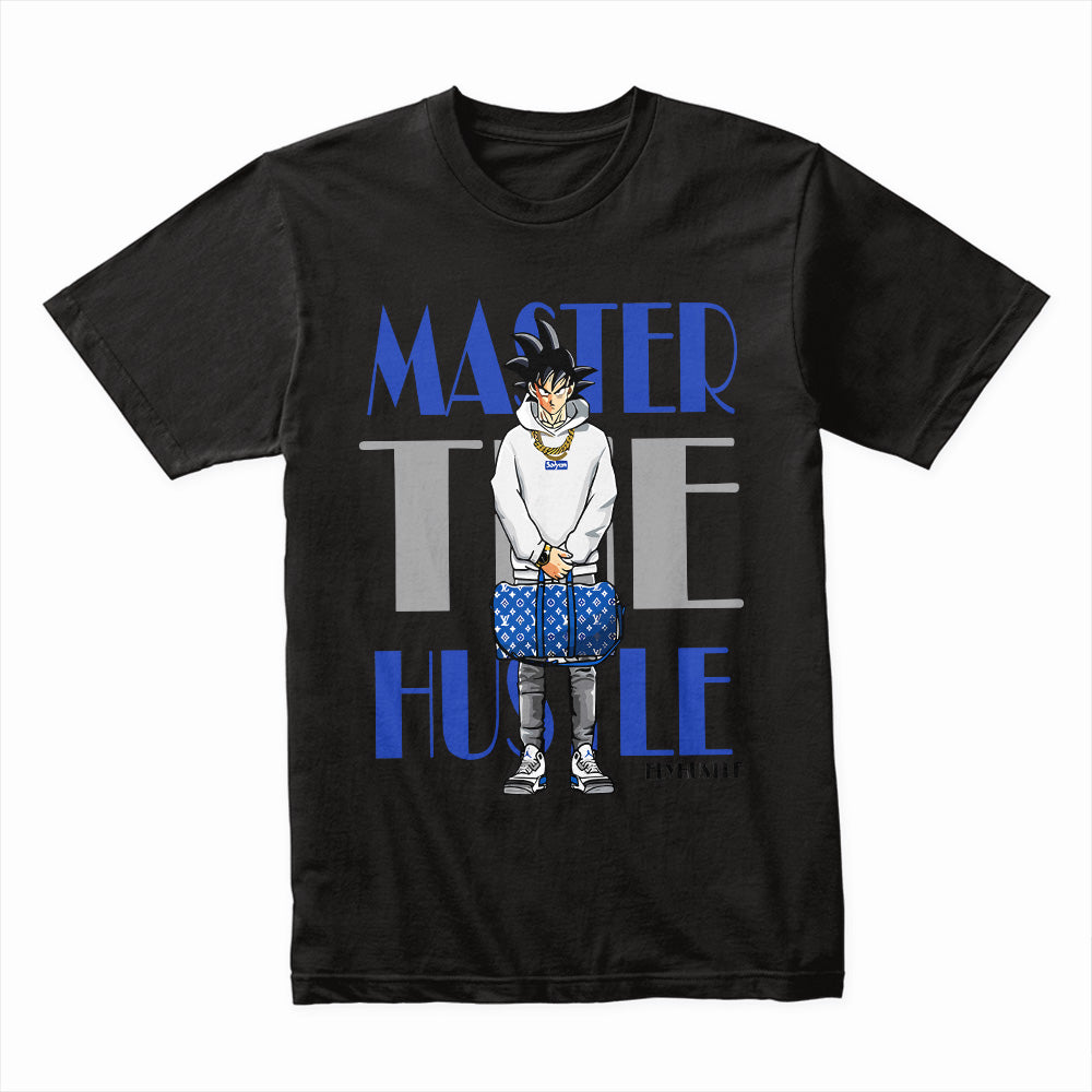 Hustle King Anime Streetwear Tee