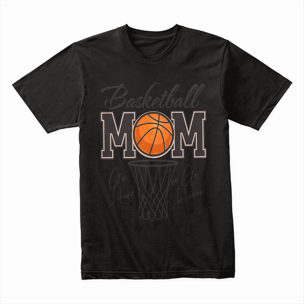Court Queen: Basketball Mom Hustle Tee