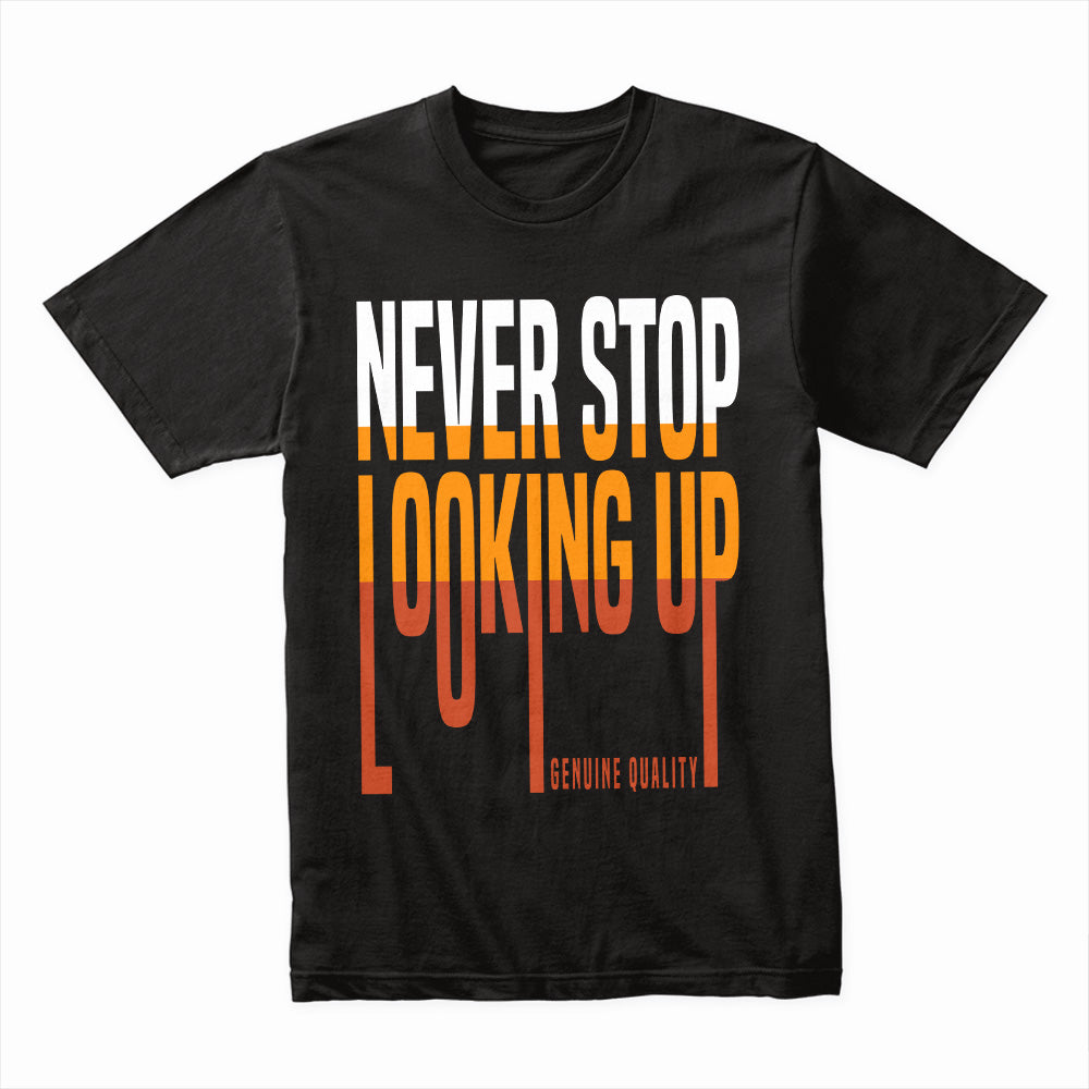 Skybound Spirit: Never Stop Looking Up Tee