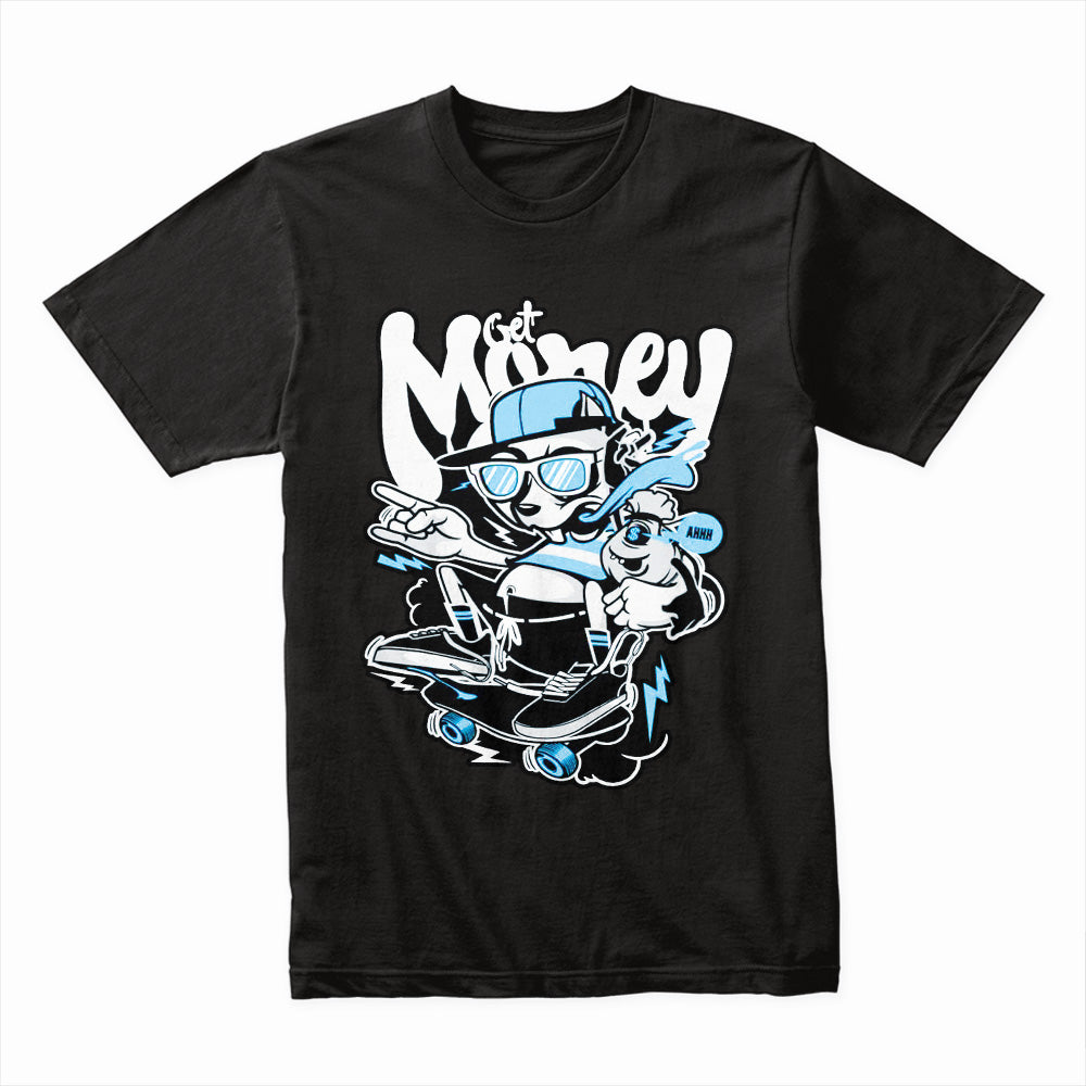 Hustle Pup: Get Money Skater Tee