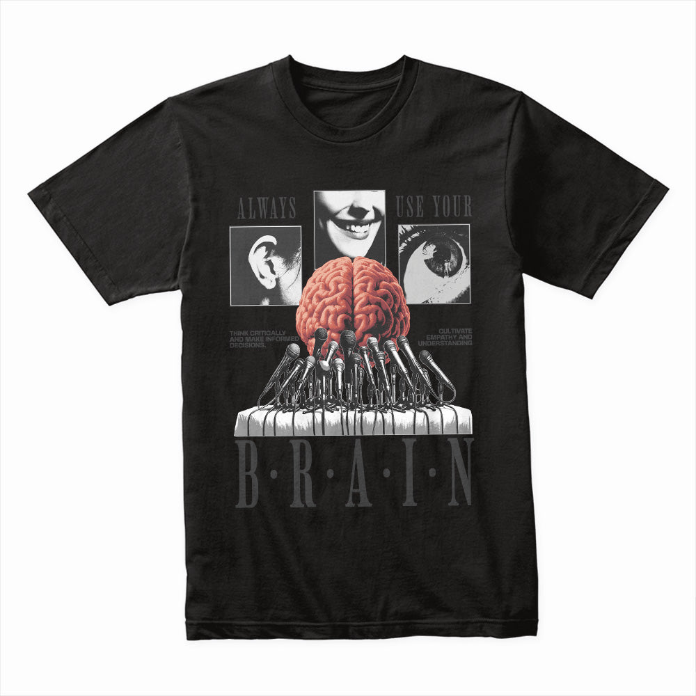 Critical Mindset: Always Use Your Brain Tee