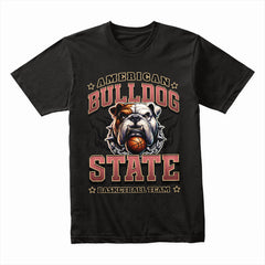 Iron Grit: American Bulldog State Basketball Tee