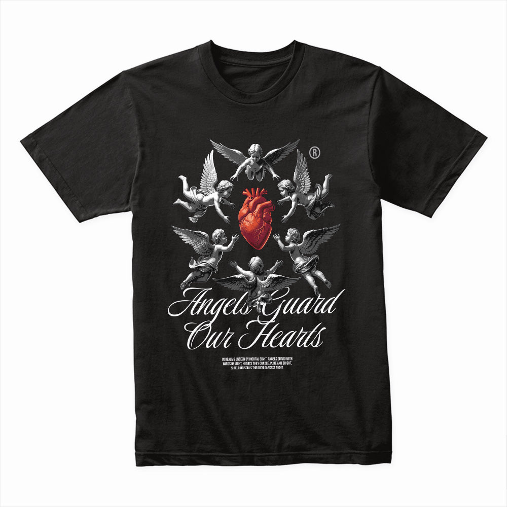 Heaven’s Shield – Angels Guard Our Hearts Tee