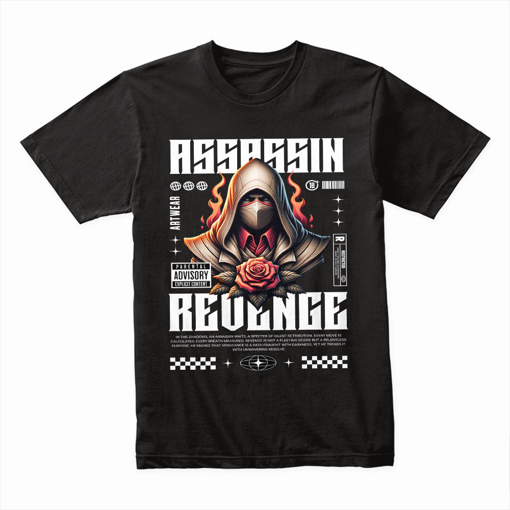 Crimson Silence – Assassin’s Revenge Street Tee