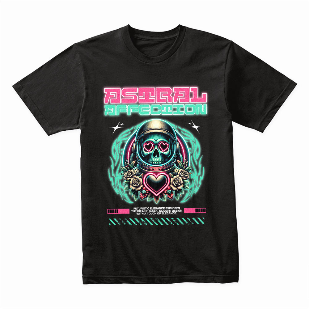 Astral Affection: Neon Love Core Tee