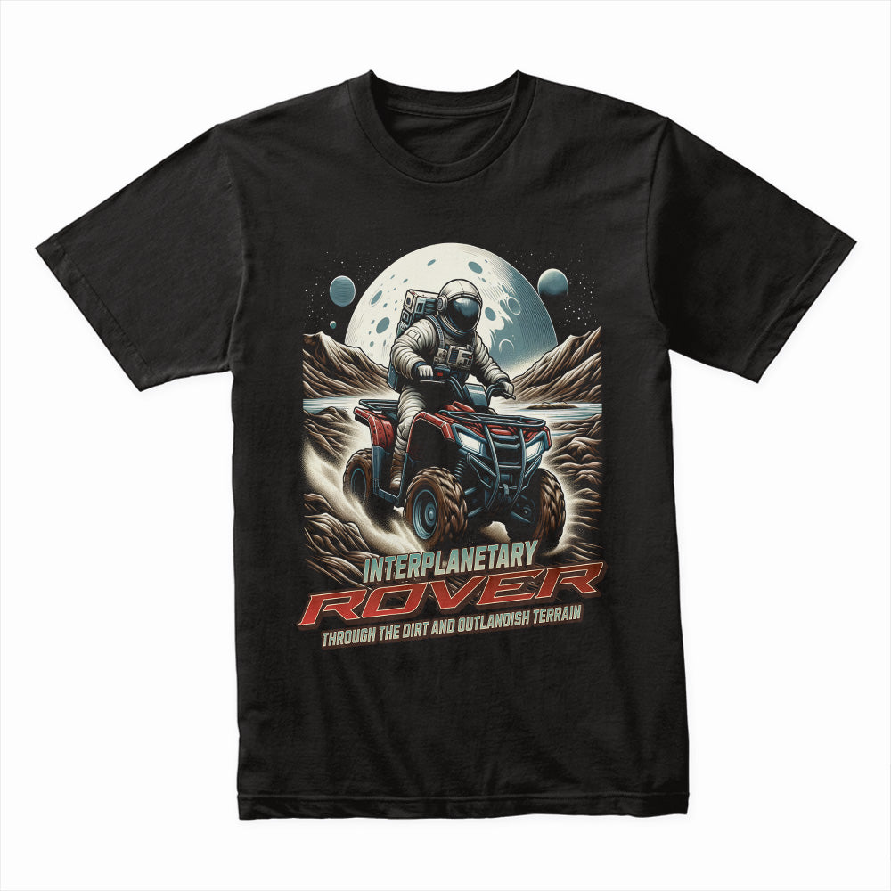Interplanetary Rover – Astronaut Off-Road Adventure T-Shirt
