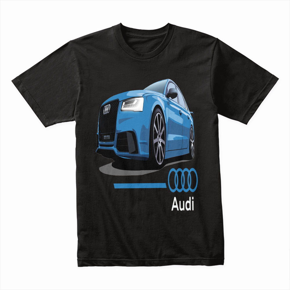 Audi RS Power T-Shirt – Blue Performance Edition