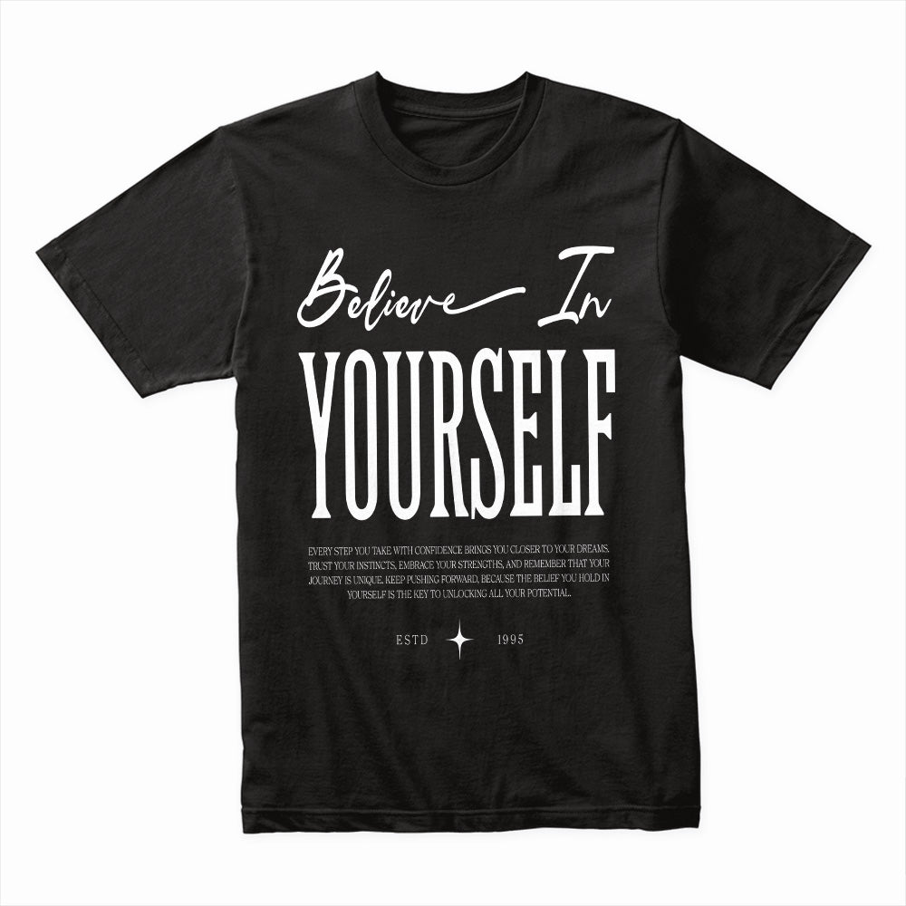 Inner Power: Believe In Yourself Minimalist Tee