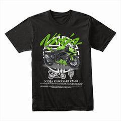Kawasaki Ninja ZX-6R Sportbike T-Shirt – Ride the Green Beast
