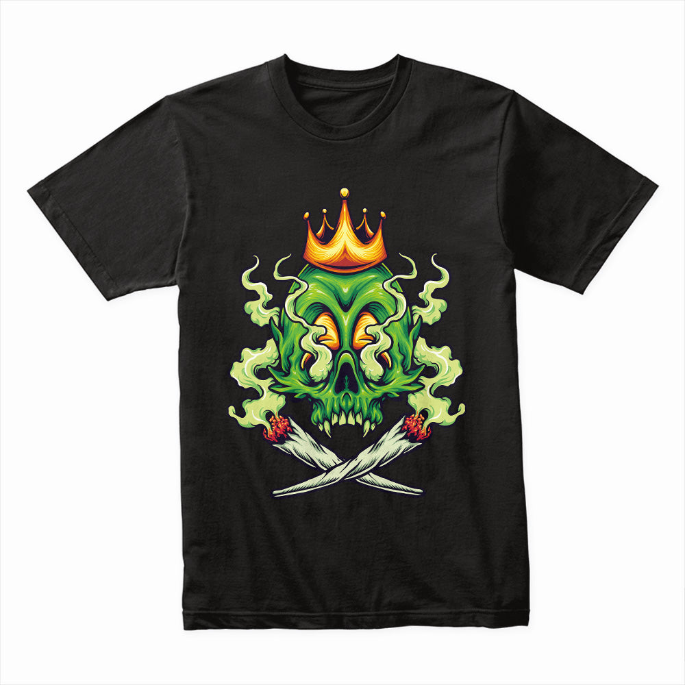 Crowned Skull Smoke Shirt