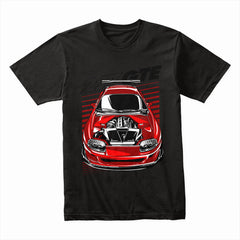 2JZ GTE Supra Power T-Shirt – Redline Boost Edition