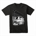 Retro Drag VW Golf MK2 T-Shirt – Classic Street Racer Style