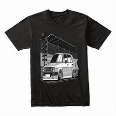 Retro Drag VW Golf MK2 T-Shirt – Classic Street Racer Style