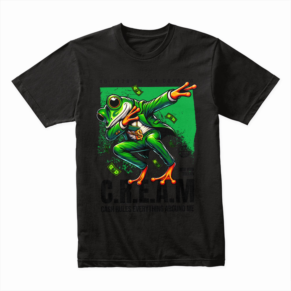 Dabbing Money Frog Shirt