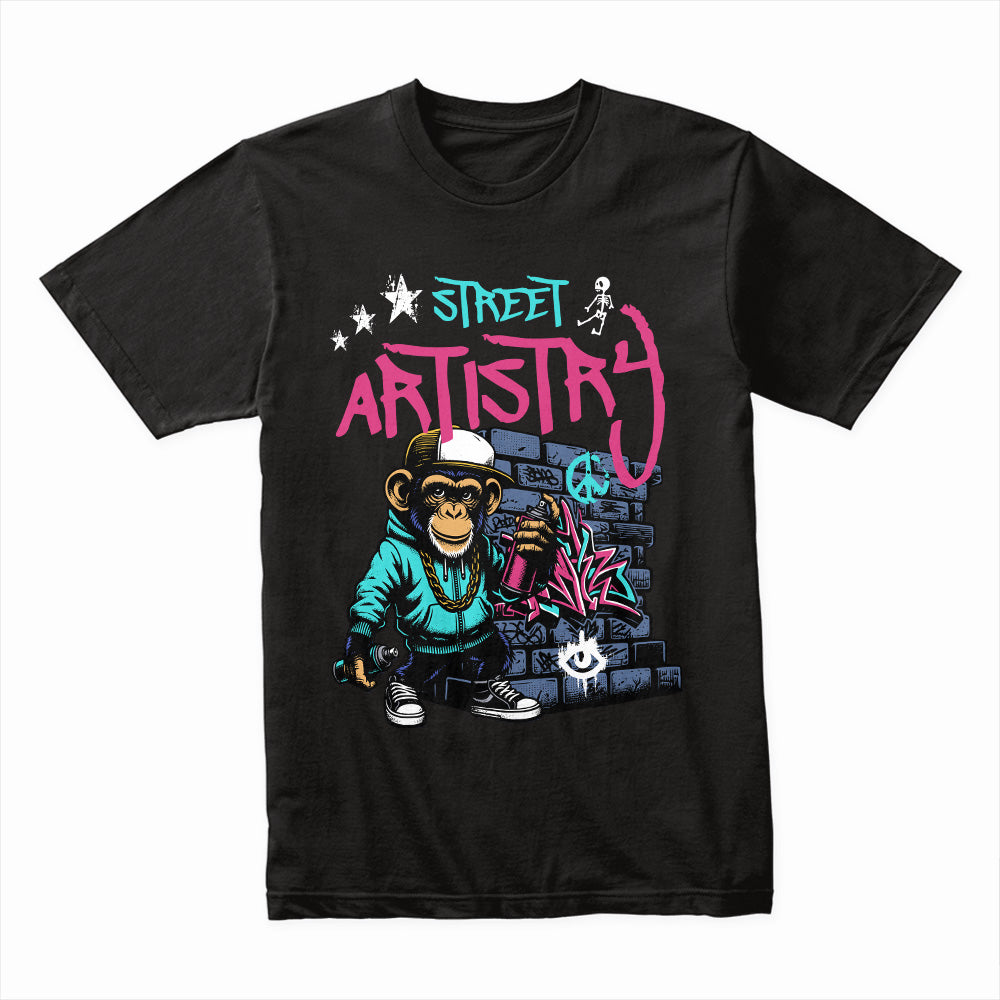 Street Artistry Chimp Shirt