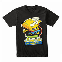 SpongeBart Squareshorts Shirt