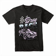 Drag Race - Retro Muscle Car Racing Tee