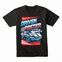 Driven Faster - Classic Racing Team Speed Tee