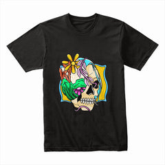 Floral Skull Shirt